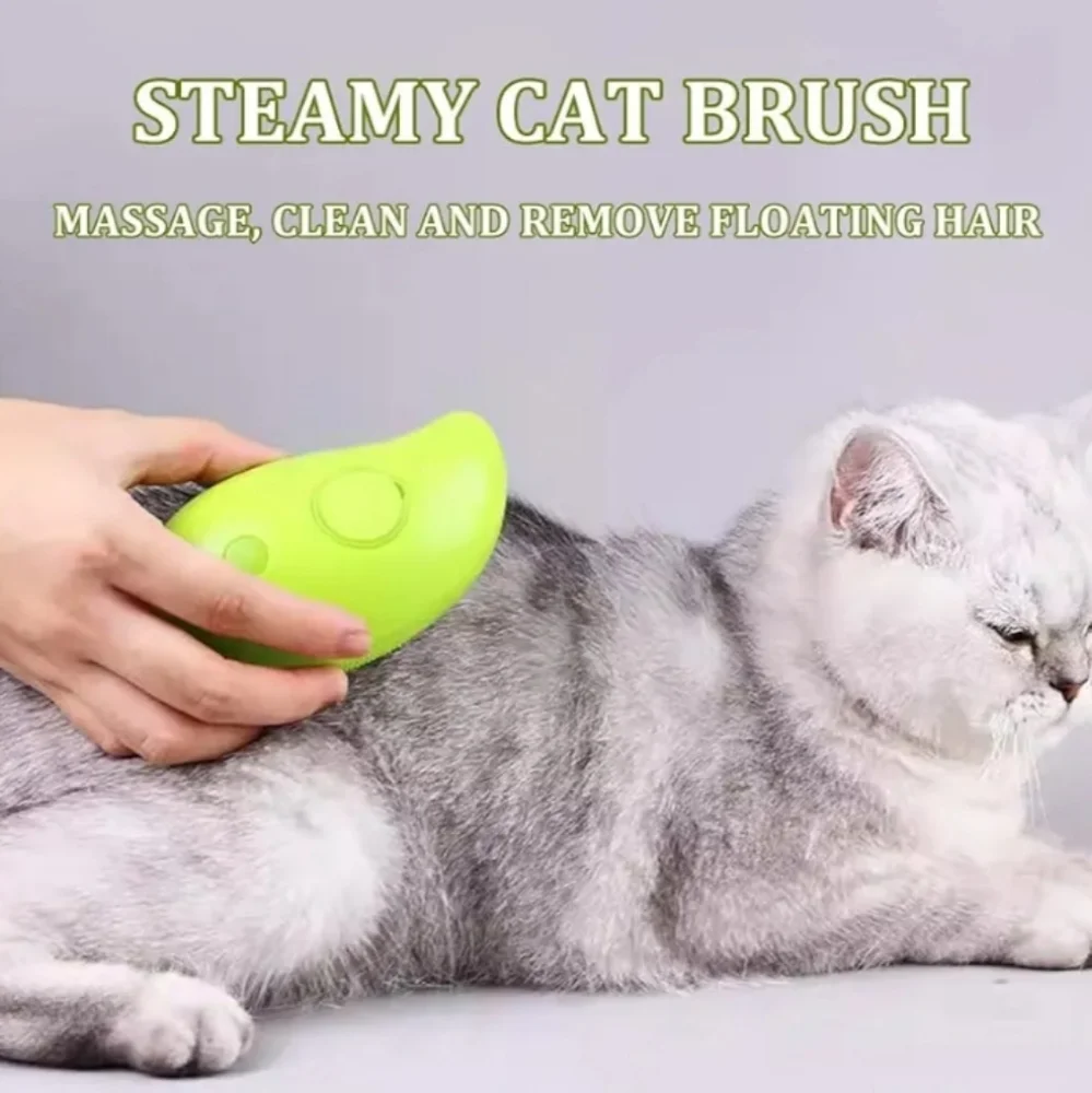 Steamy Cat Brush,Blendixy Pet Brush,New Steamy Brush